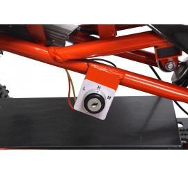 Piki - E-Quad électrique 800 Watts - Noir/Orange